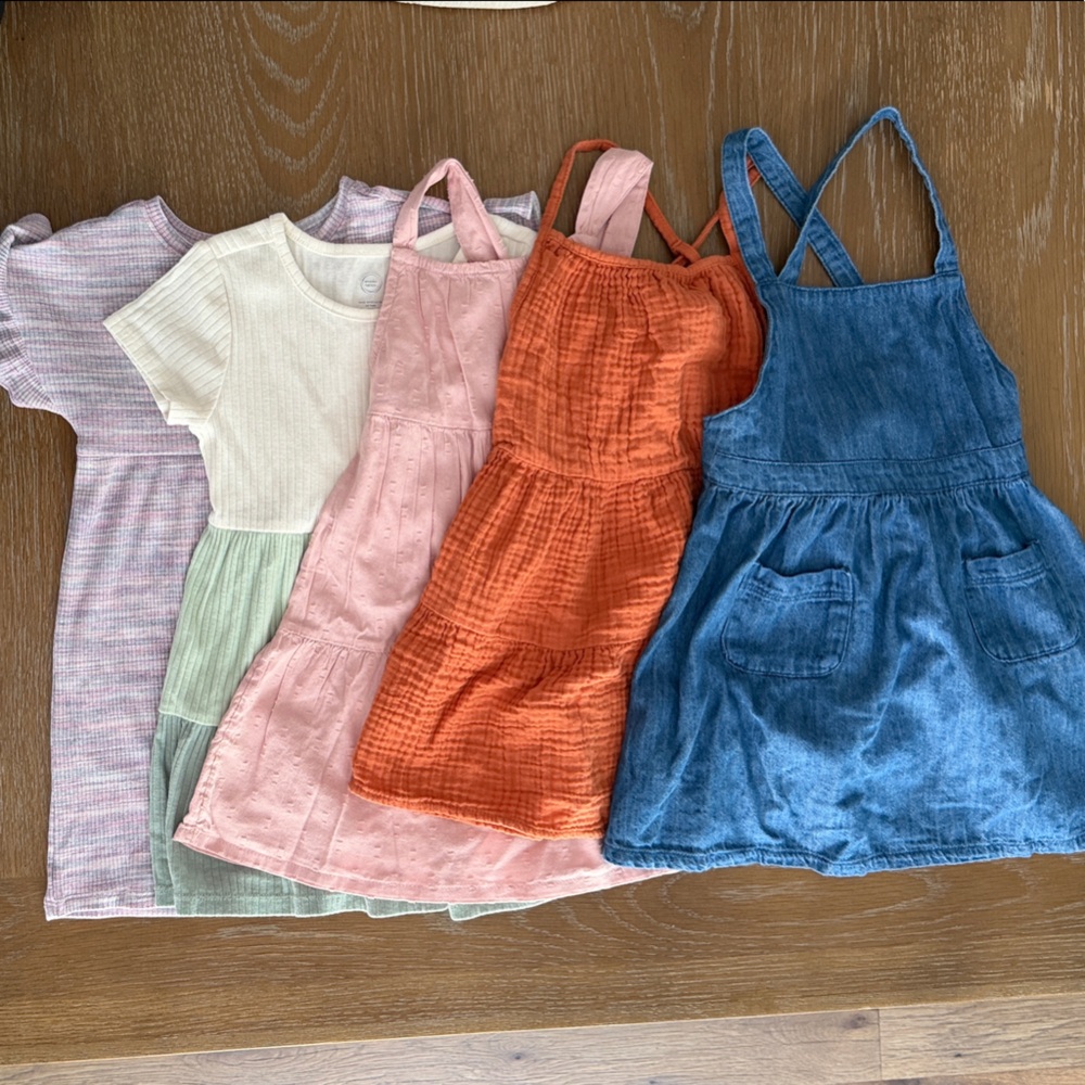 Girls’ 3T Dress Bundle - Old Navy, Cat & Jack, Wonder Nation